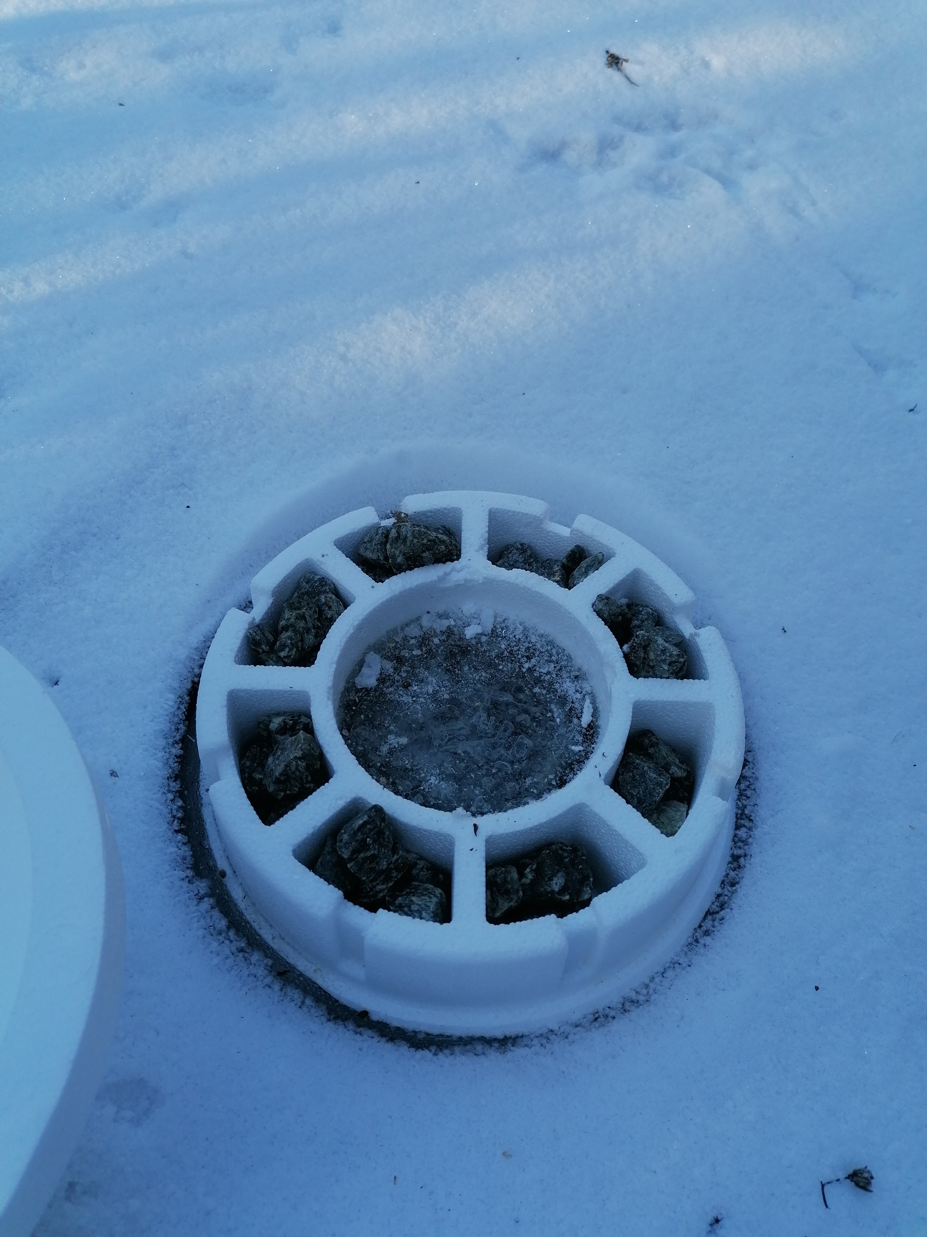 Hält eisfrei ohne Strom