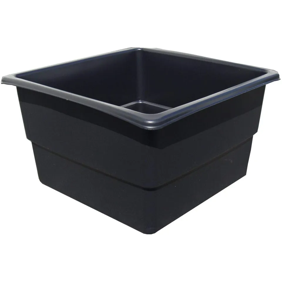 heissner-pe-fertigteich-quadratisch-79-x-79-x-45-cm-teichbecken-200-liter image 1