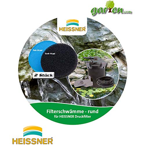 heissner-filterschwamm-rund-225-mm-2er-pack-blau-schwarz image 5