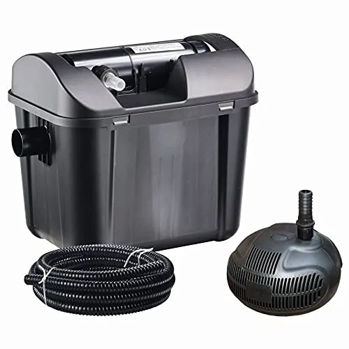 heissner-druckfilter-set-fpu10000-00-mit-11w-uvc-teichkl-rer-pumpe-3300-l-h-und- image 1