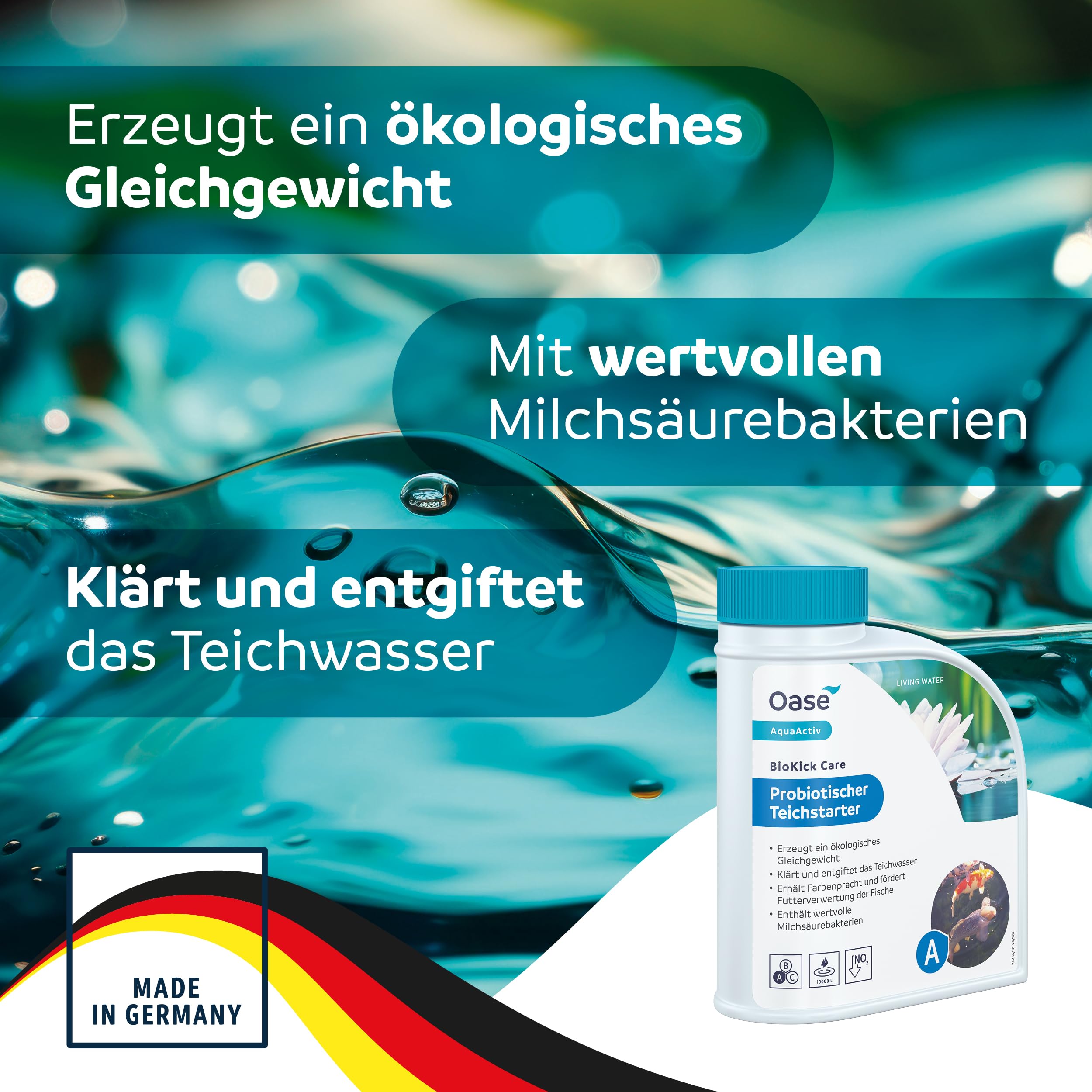 oase-aquaactiv-biokick-care-450-g-probiotischer-teichstarter-mit-milchs-urebakte image 2