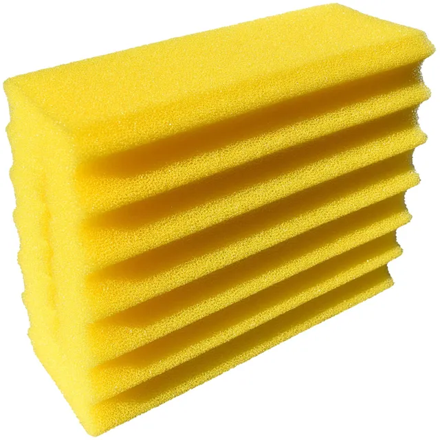 heissner-filterschwamm-f-r-kartusche-gelb-fein-30ppi-f-r-fpu10100-fpu16000-fpu24 image 1