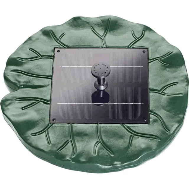 pontec-40280-pondosolar-lily-island-solar-font-ne-schwimmend-gr-n image 1