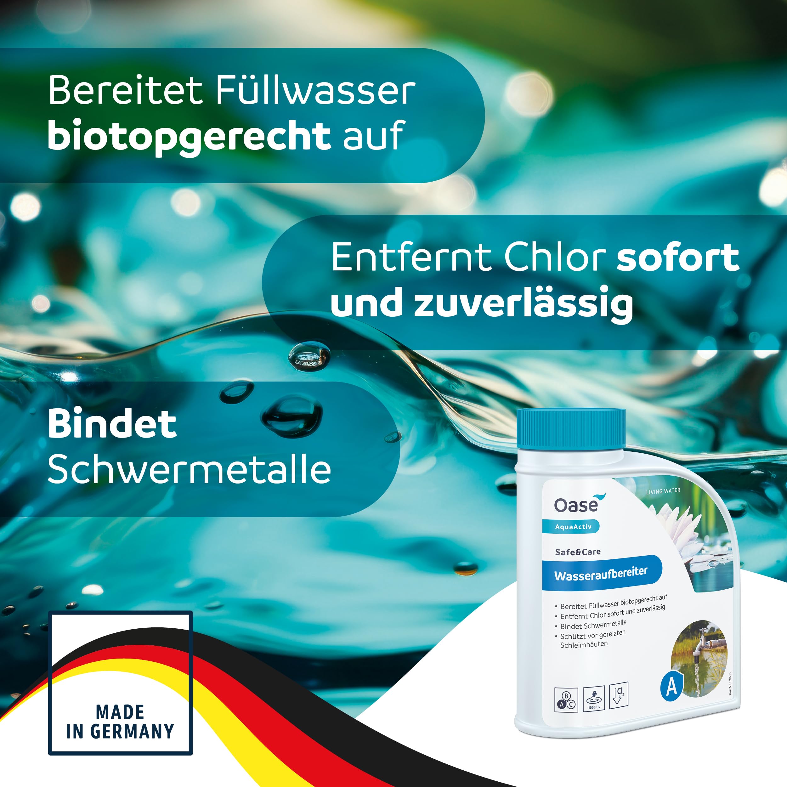 oase-aquaactiv-safe-care-500-ml-wasseraufbereiter-f-r-10-000-l-teichwasser image 2