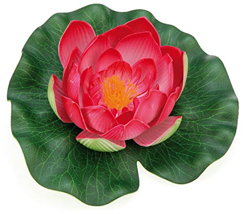 pontec-pondolily-schwimmende-seerose-17-cm-kunststoff-deko-f-r-gartenteich image 8