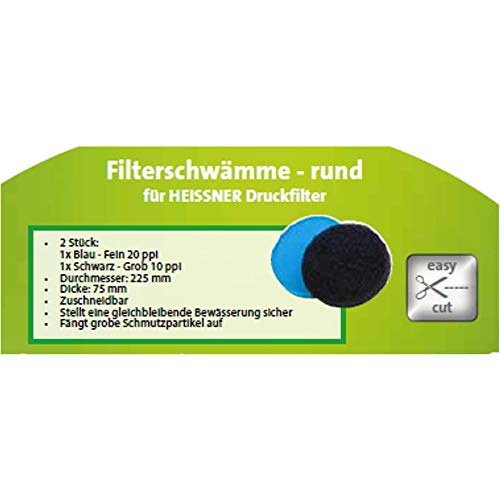 heissner-filterschwamm-rund-225-mm-2er-pack-blau-schwarz image 6