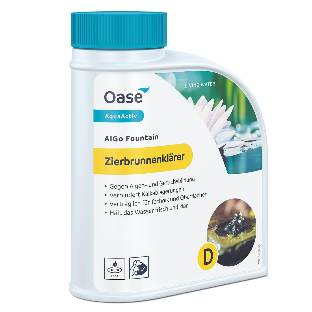 oase-aquaactiv-algo-fountain-500-ml-brunnenkl-rer-gegen-algen-und-kalk image 1