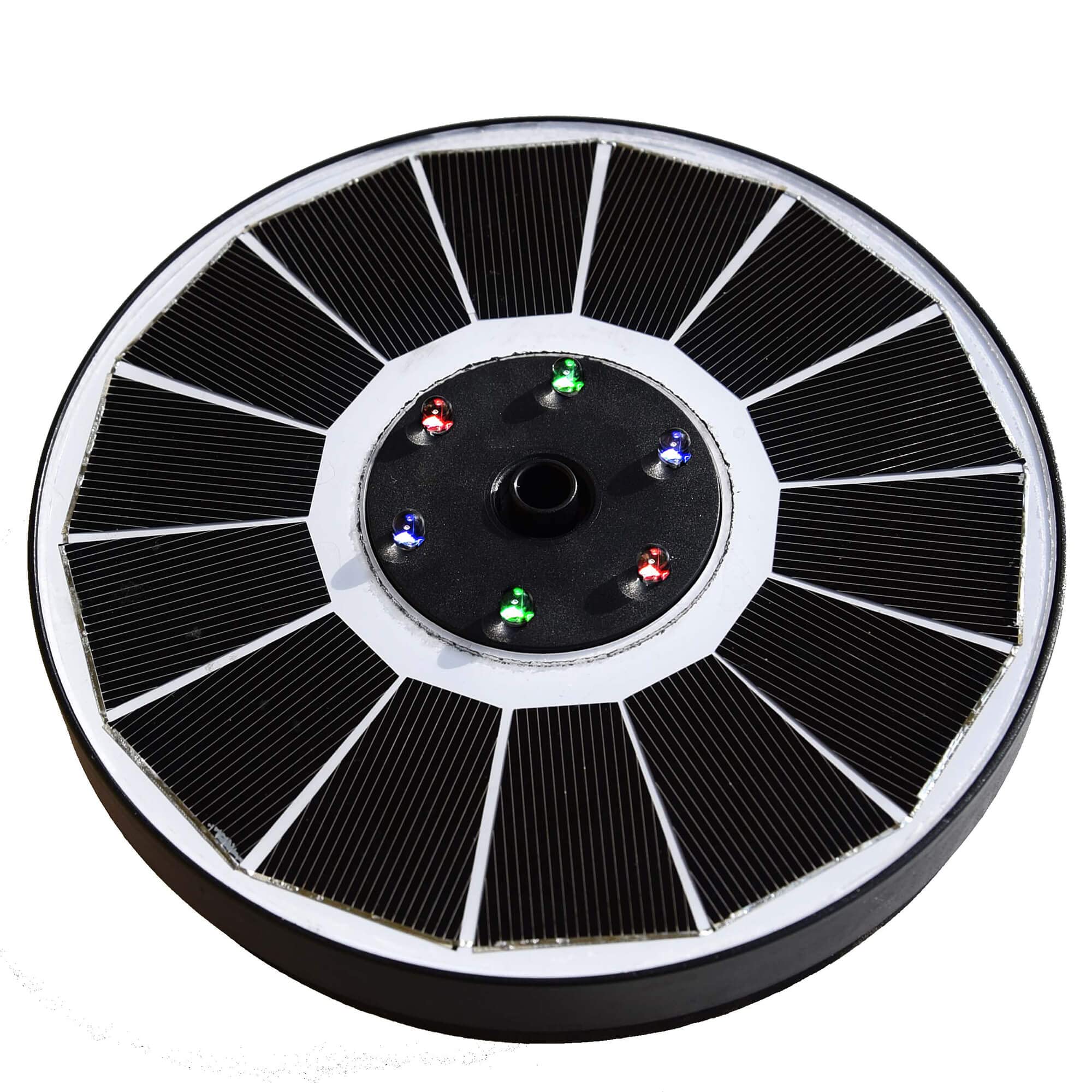heissner-solar-insel-teichpumpen-set-ca-150-l-h-mit-led image 1