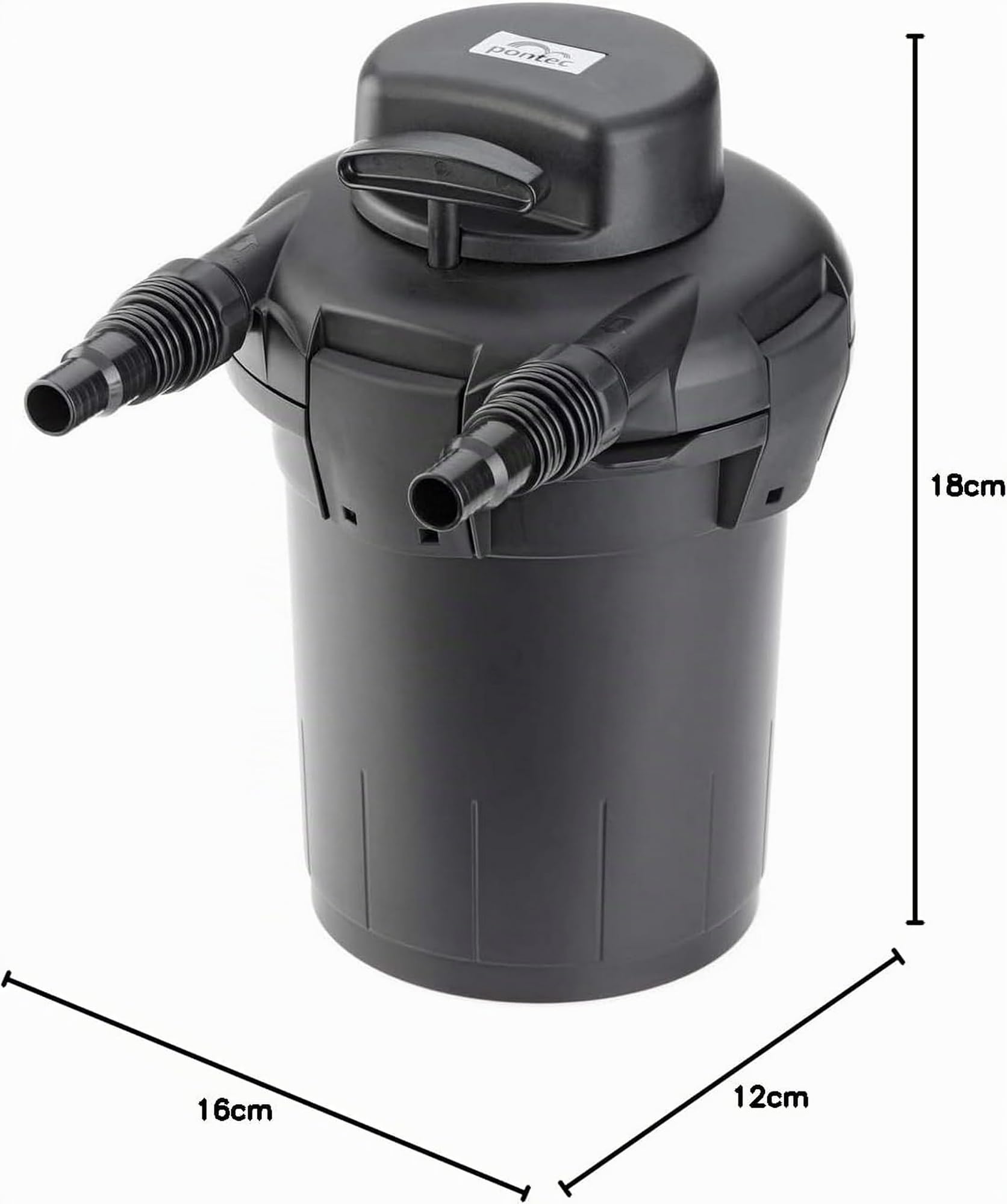 pontec-pondopress-set-5000-druckfilterset-1500-l-h-pumpe-7-watt-uvc-f-r-5-000-li image 5