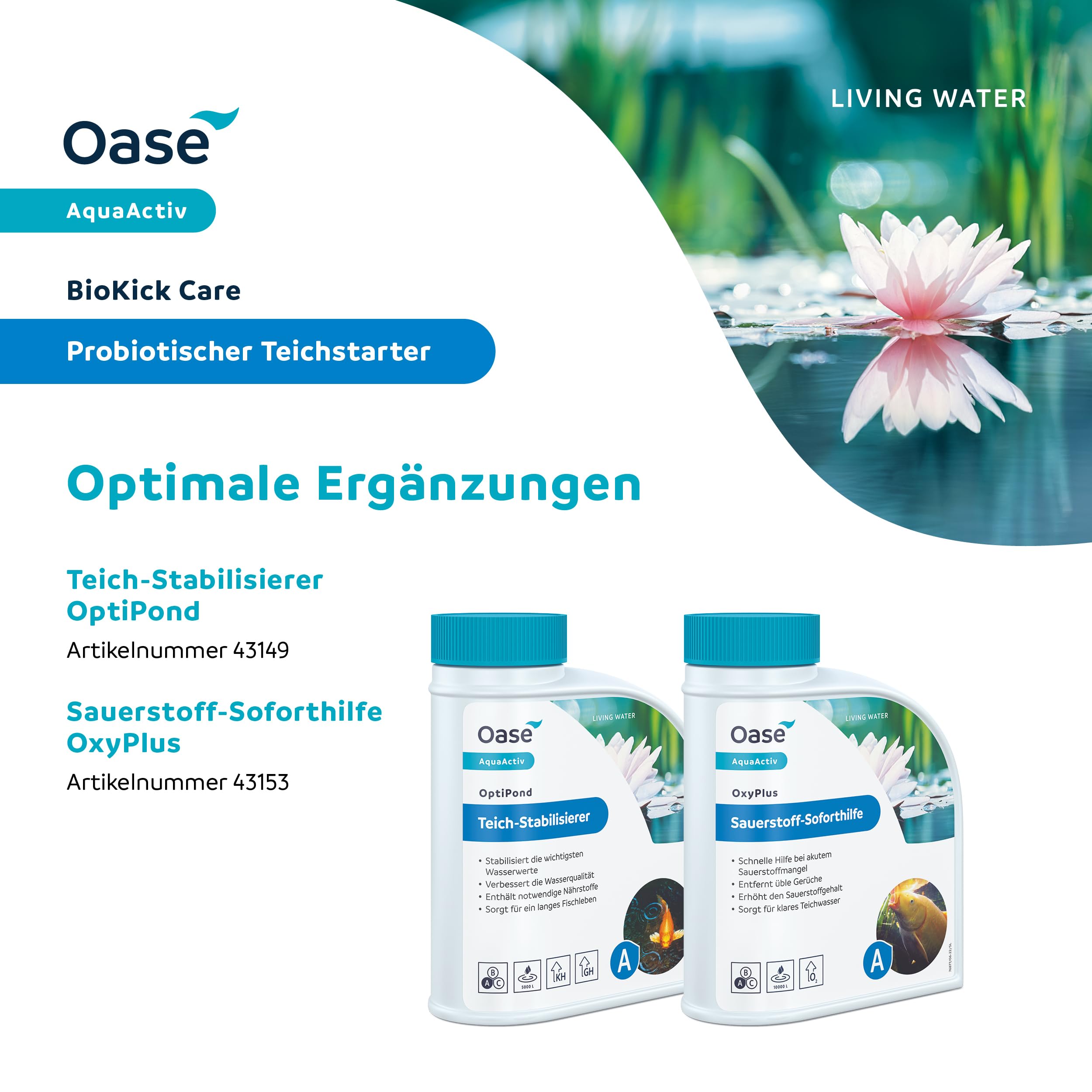 oase-aquaactiv-biokick-care-450-g-probiotischer-teichstarter-mit-milchs-urebakte image 6