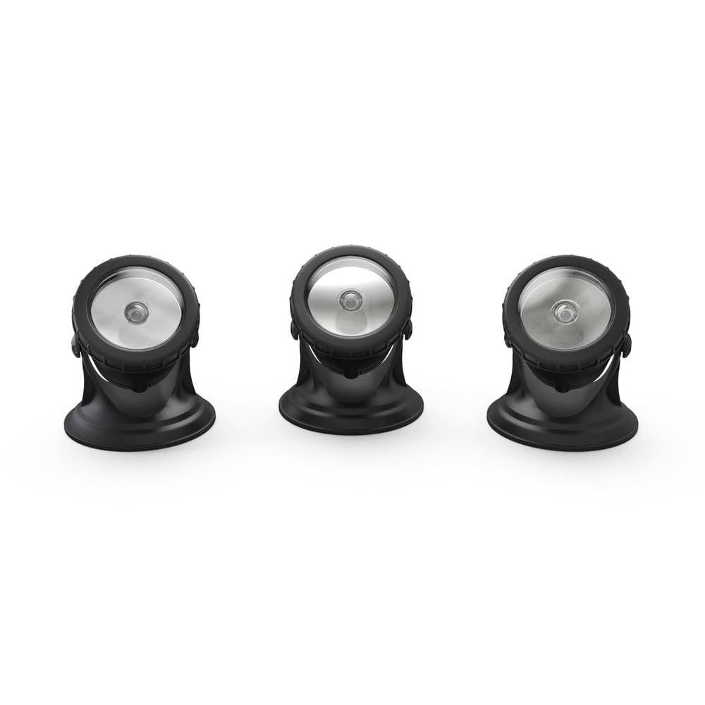 pontec-90328-pondostar-led-warm-set-3-3x-1w-teich-und-gartenscheinwerfer-warmwei image 1