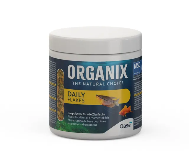 oase-organix-daily-flakes-250-ml-hauptfutter-flocken-f-r-aquarienfische image 1