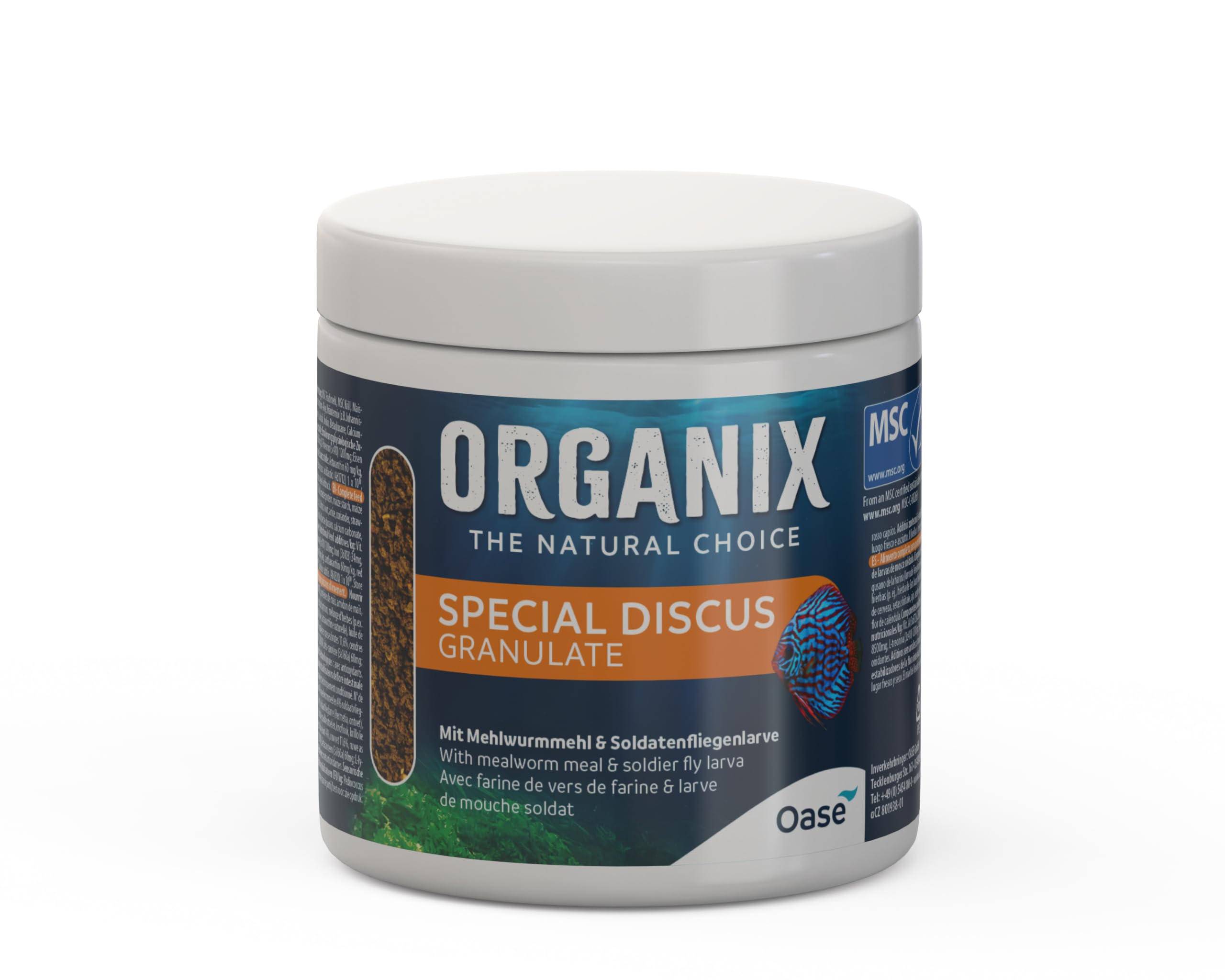 oase-organix-discus-special-granulate-250-ml-diskusfutter-granulat image 1