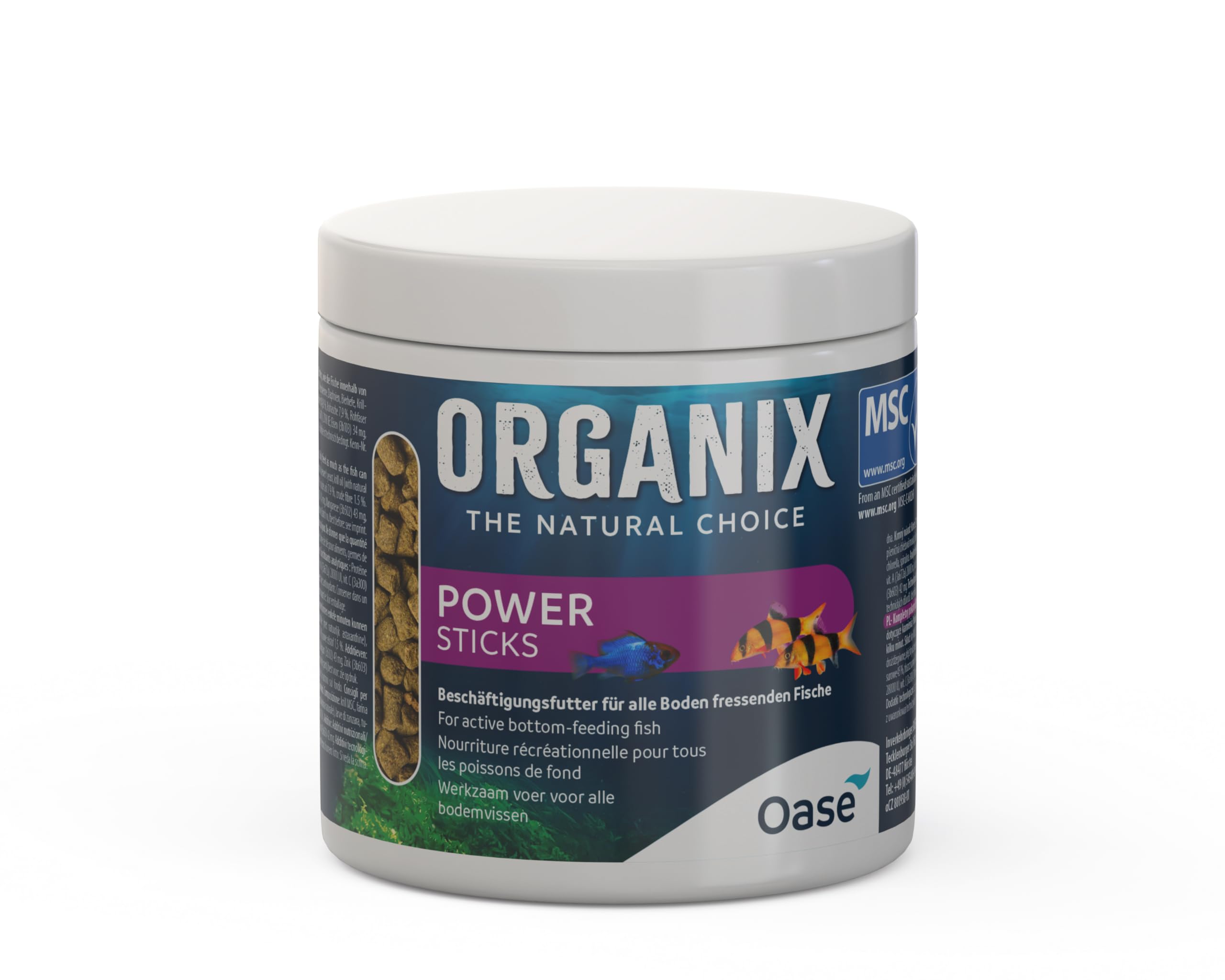oase-organix-power-sticks-500-ml-besch-ftigungsfutter-f-r-welse-garnelen-schmerl image 1
