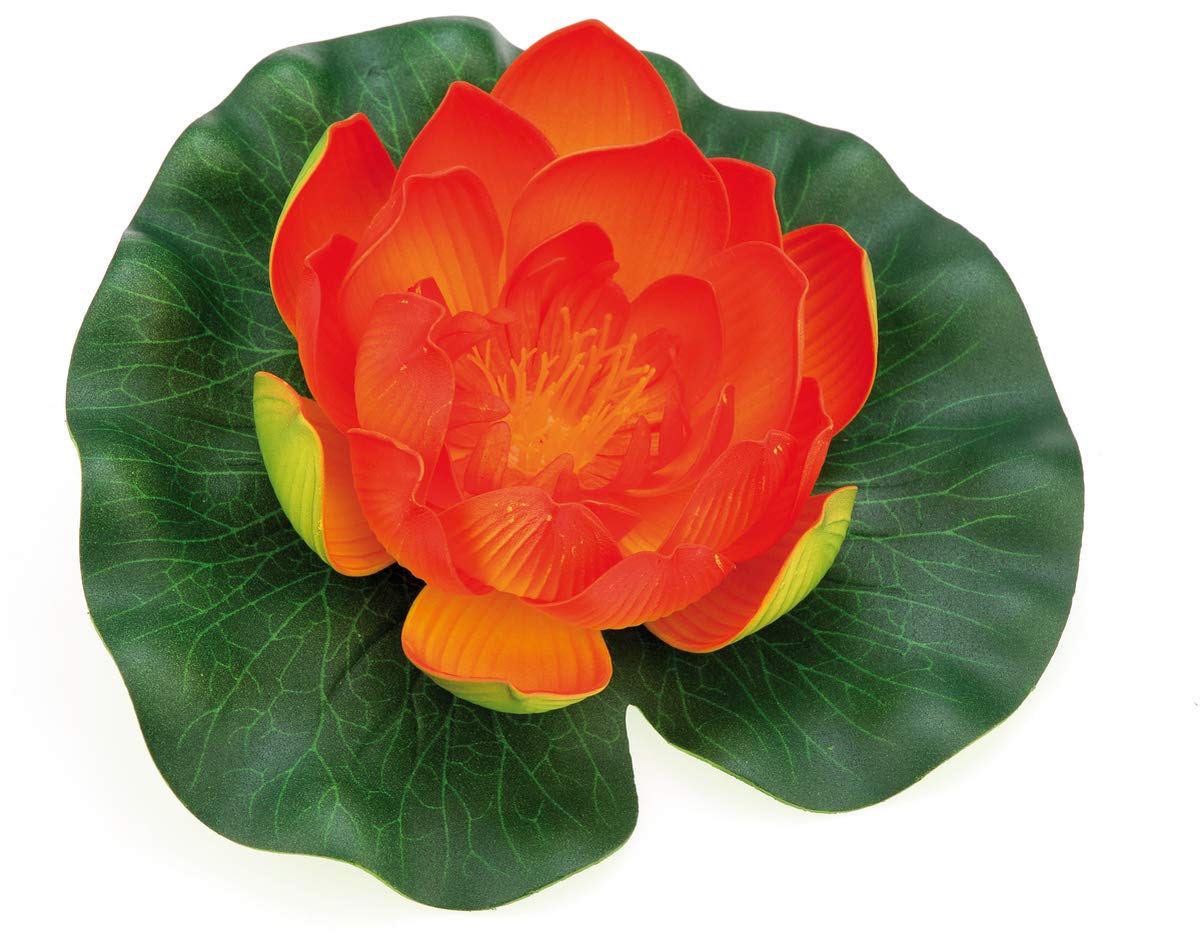 pontec-pondolily-schwimmende-seerose-17-cm-kunststoff-deko-f-r-gartenteich image 2