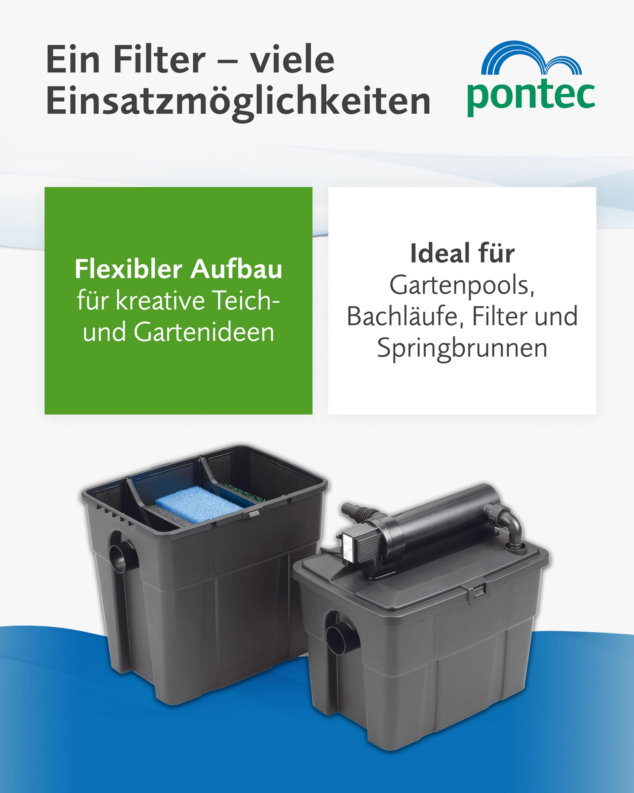 pontec-multiclear-set-8000-durchlauffilterset-mit-filterpumpe-und-uvc image 4