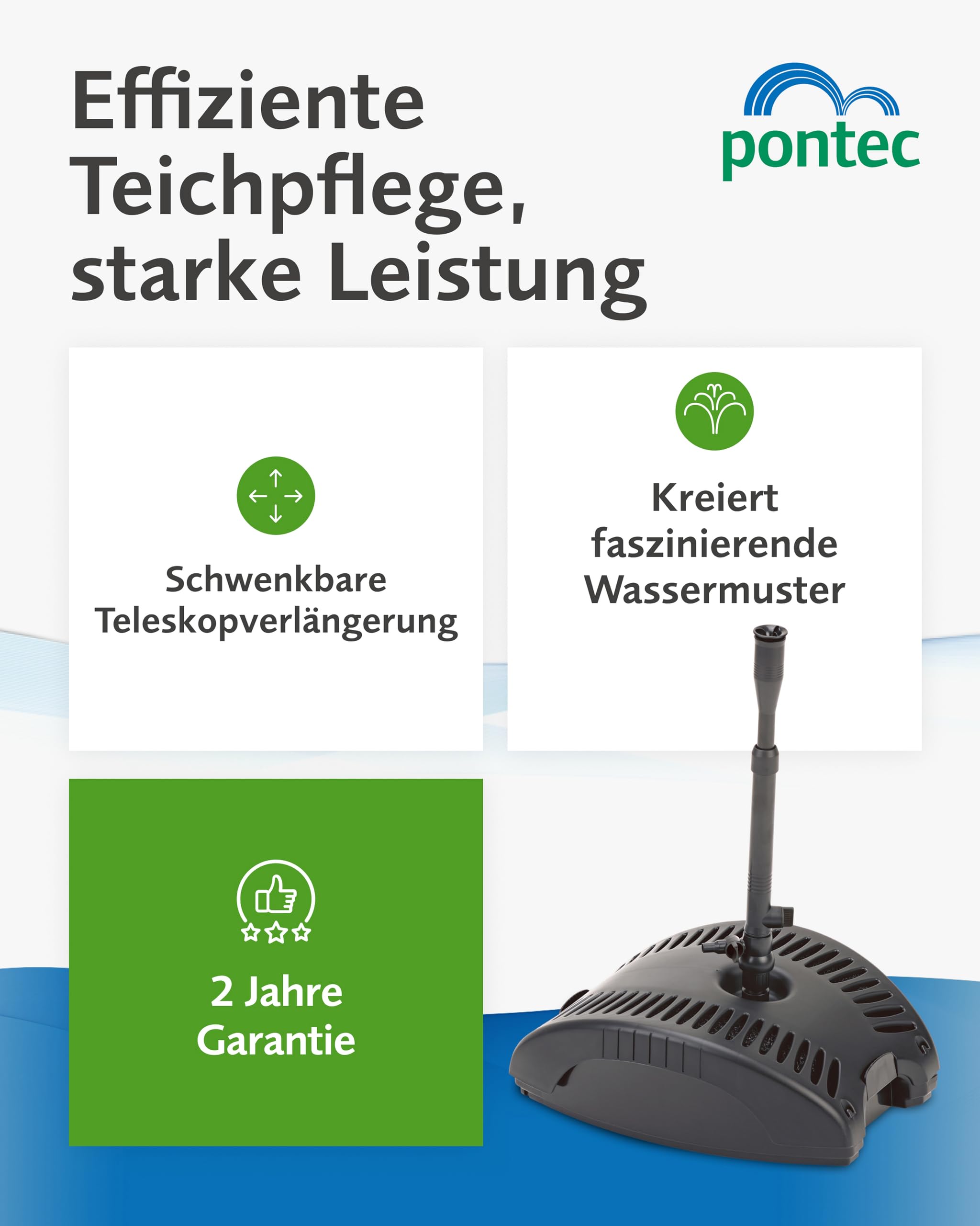 pontec-ponduett-3000-2-in-1-unterwasserfilter-mit-wasserspielpumpe image 3