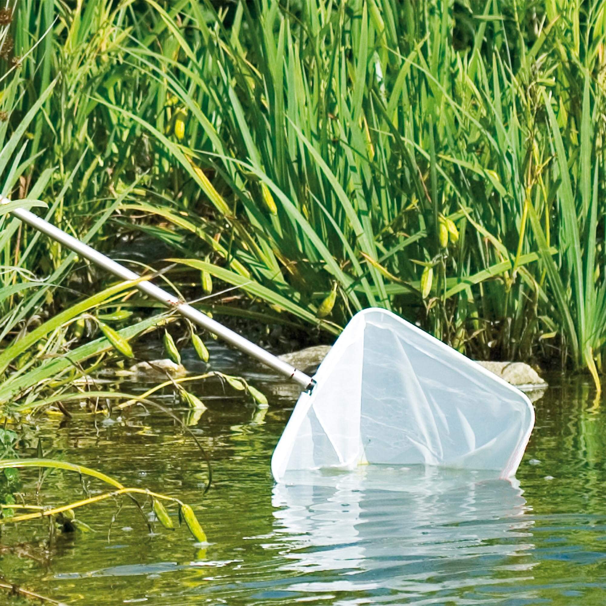 heissner-teichkescher-pond-net-25-zoll-100-cm-stiel image 2