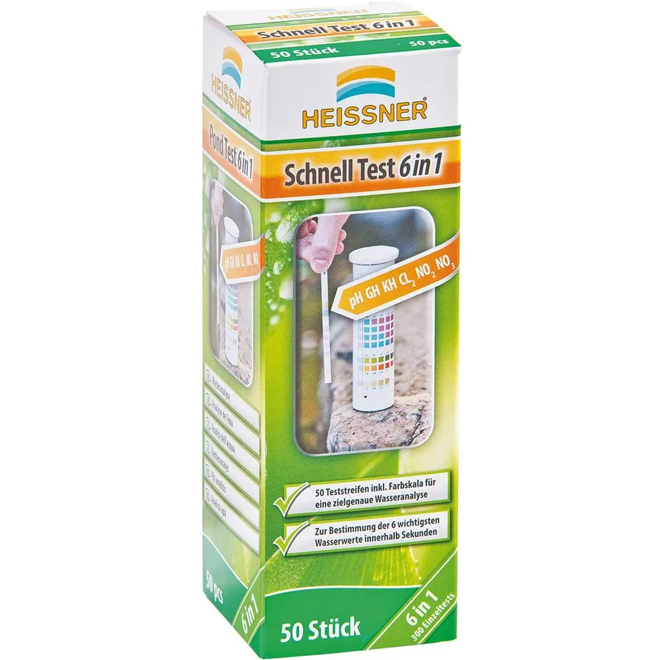 heissner-smartline-6in1-schnell-test-set-50-teststreifen-f-r-teichwasser image 1