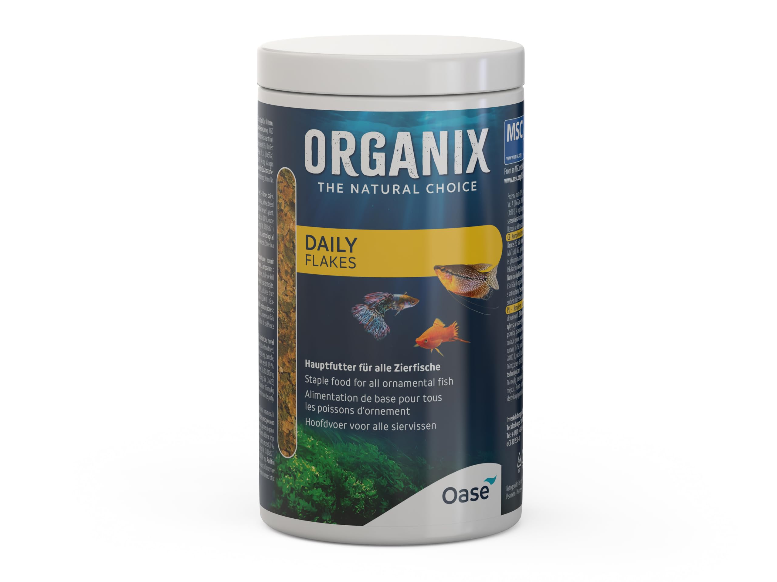 oase-organix-daily-flakes-250-ml-hauptfutter-flocken-f-r-aquarienfische image 2
