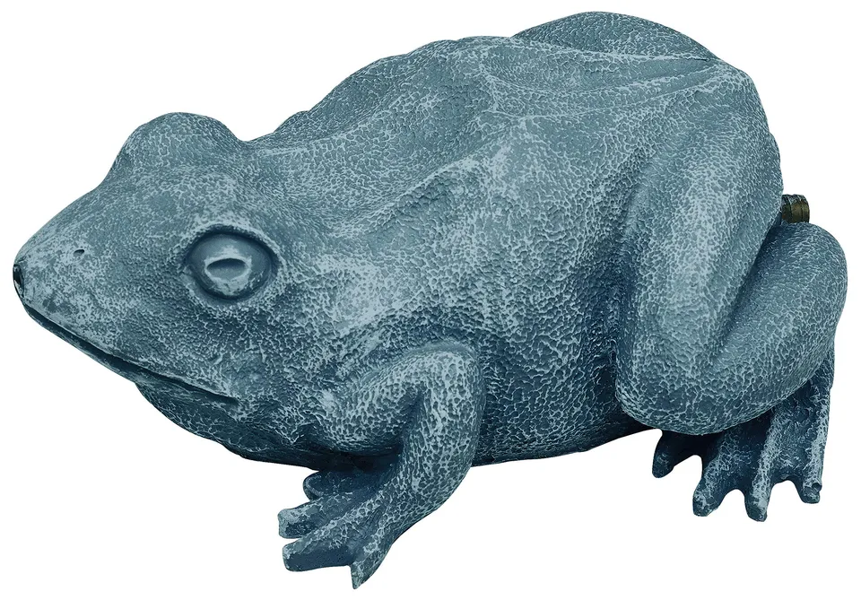 oase-wasserspeier-frosch-teichfigur-anthrazit-25-x-19-x-10-cm-aus-polyresin image 1