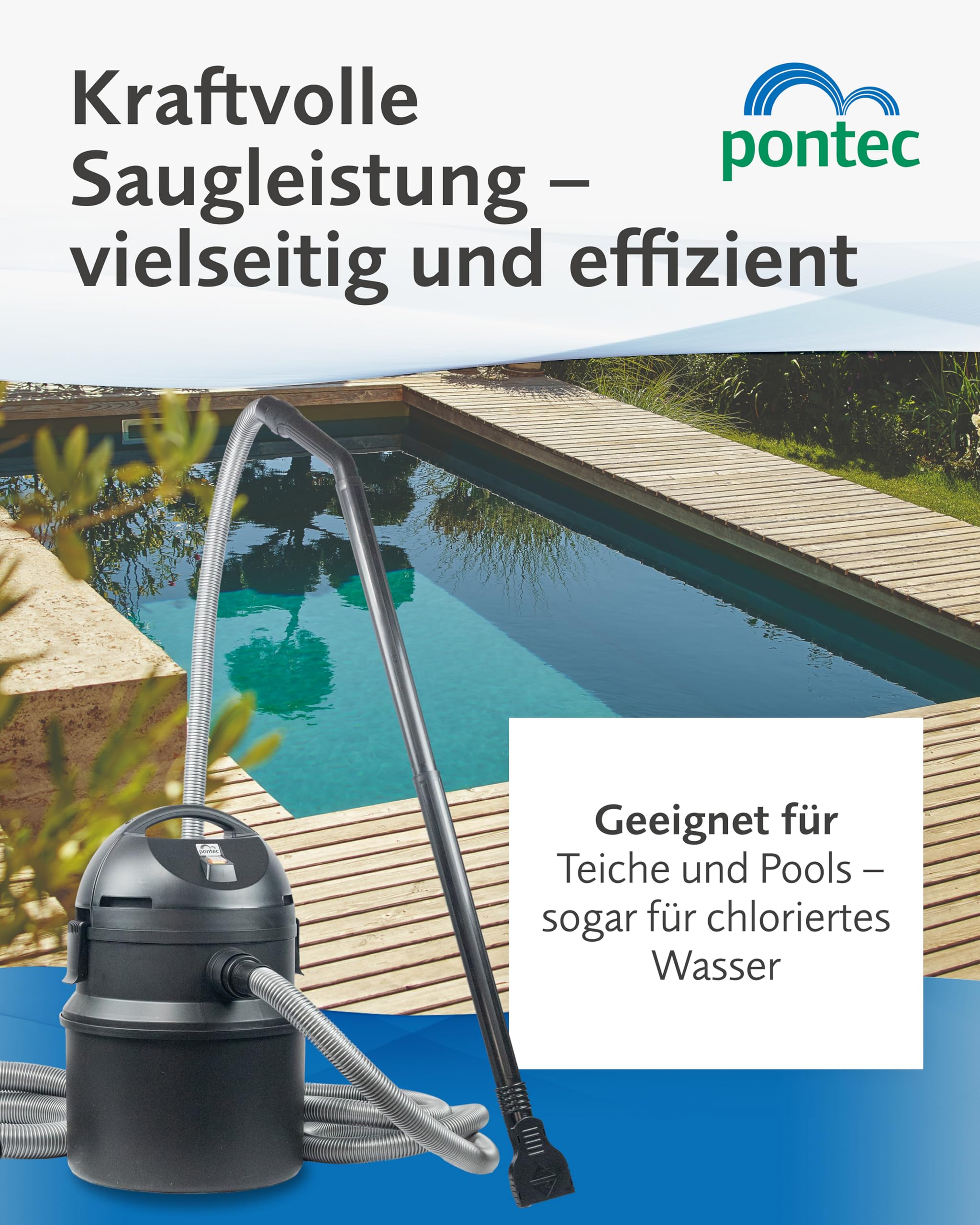 pontec-pondomatic-teichschlammsauger-1400-w-mit-30-l-tank image 6