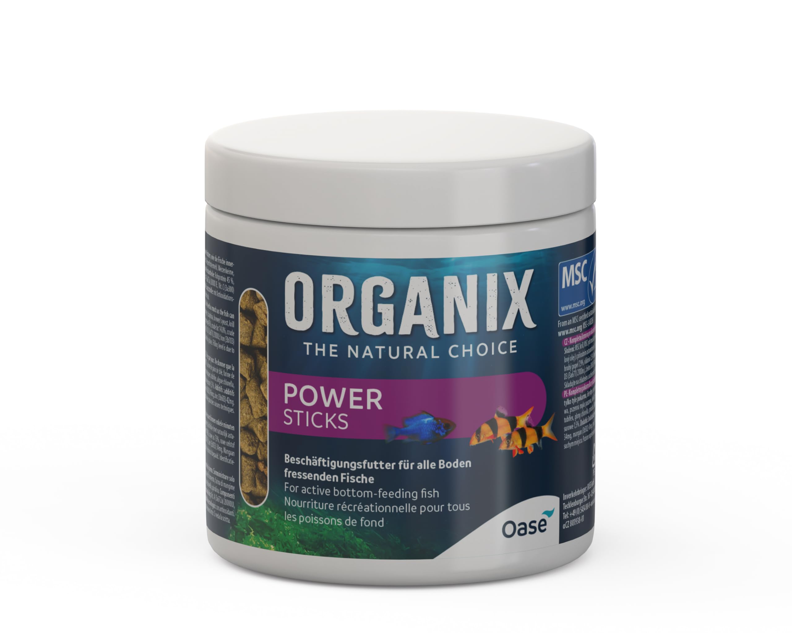 oase-organix-power-sticks-500-ml-besch-ftigungsfutter-f-r-welse-garnelen-schmerl image 2