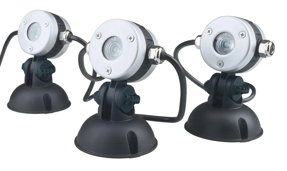oase-lunaqua-mini-led-warm-50513-3er-set-unterwasser-und-gartenstrahler-warmwei image 1