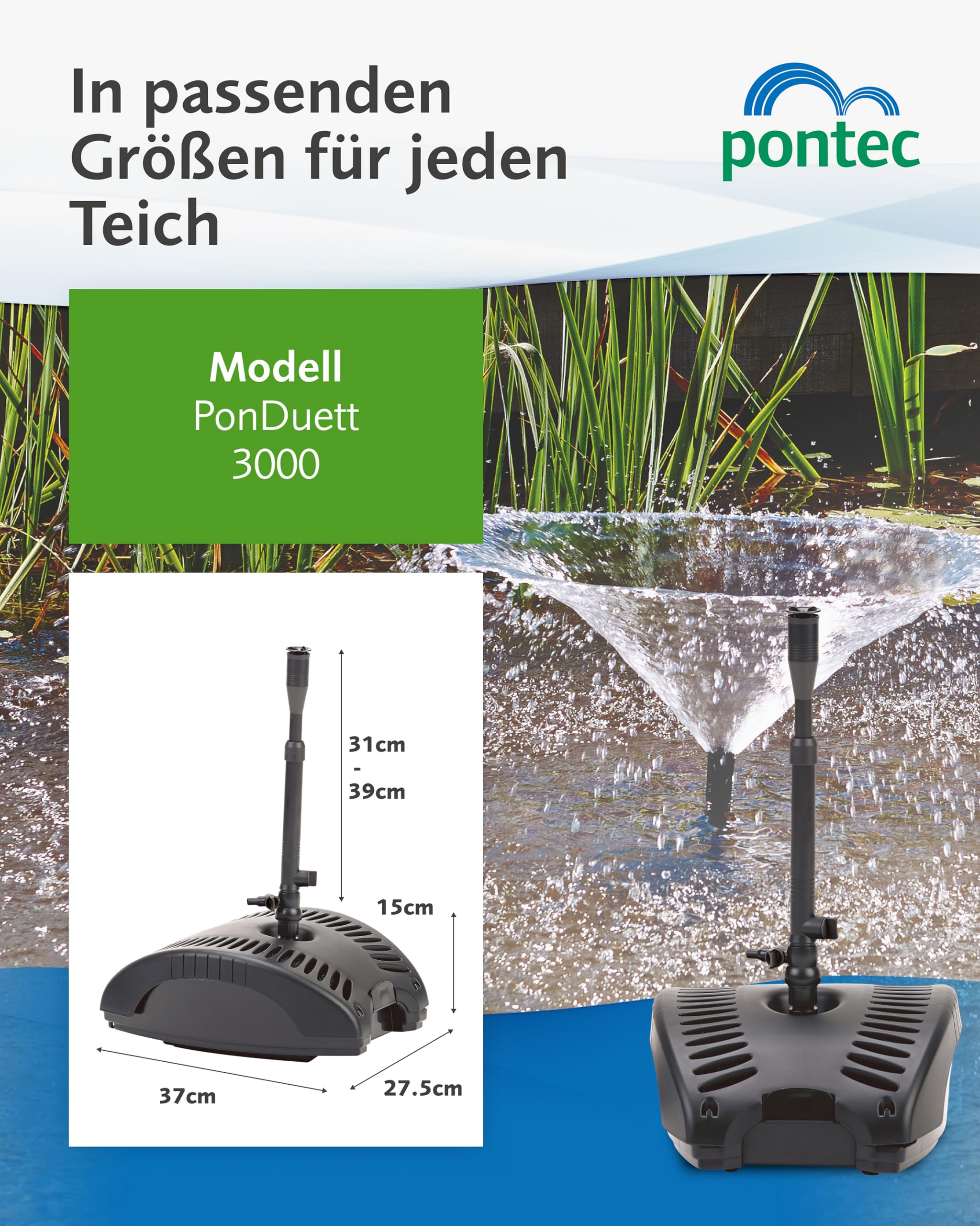 pontec-ponduett-3000-2-in-1-unterwasserfilter-mit-wasserspielpumpe image 6