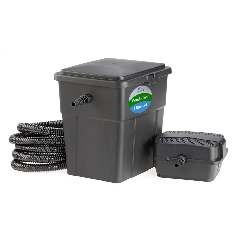 pontec-pondoclear-set-4000-durchlauffilter-mit-uvc-7-watt image 1