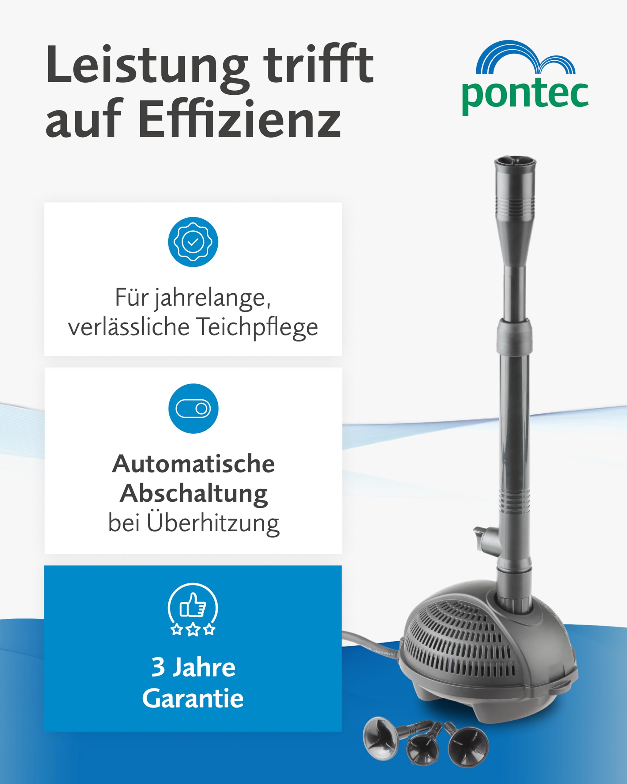 pontec-pondovario-750-wasserspielpumpe-teichpumpe-720-l-h image 2