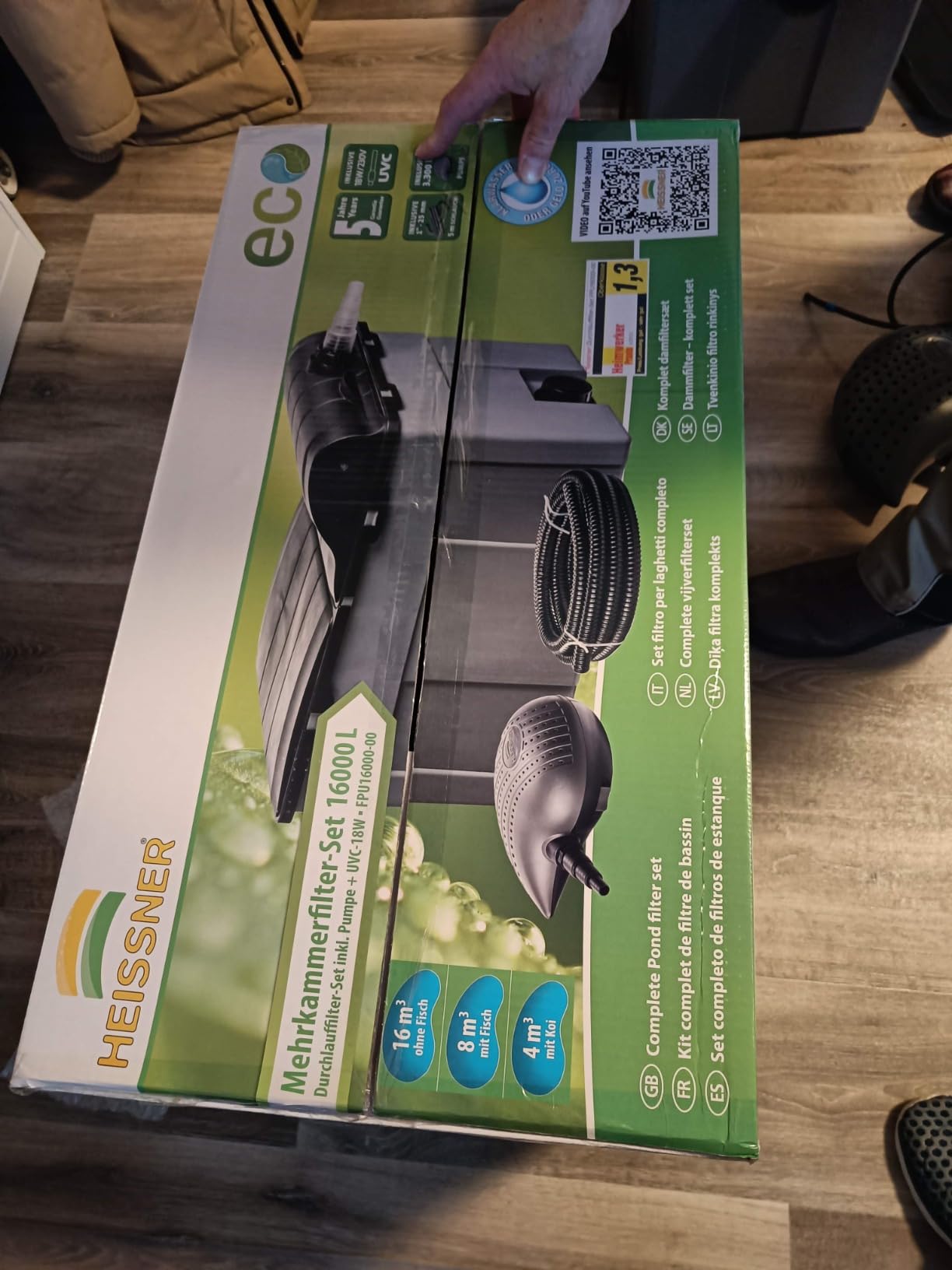Klares Wasser endlich