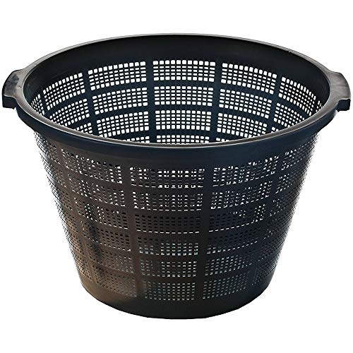 heissner-pflanzkorb-seerosen-40-cm-h-28-cm-schwarz image 2