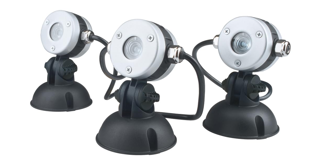 oase-50512-lunaqua-mini-led-3er-set-unterwasser-und-gartenstrahler-12-v image 1
