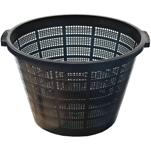 heissner-pflanzkorb-seerosen-40-cm-h-28-cm-schwarz image 1