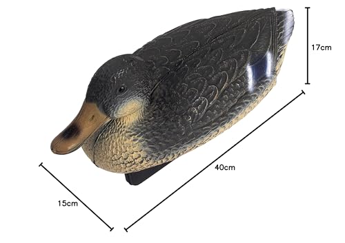 oase-36865-teichfigur-stockente-weiblich-40-x-15-x-17-cm-teichdekoration-aus-kun image 6
