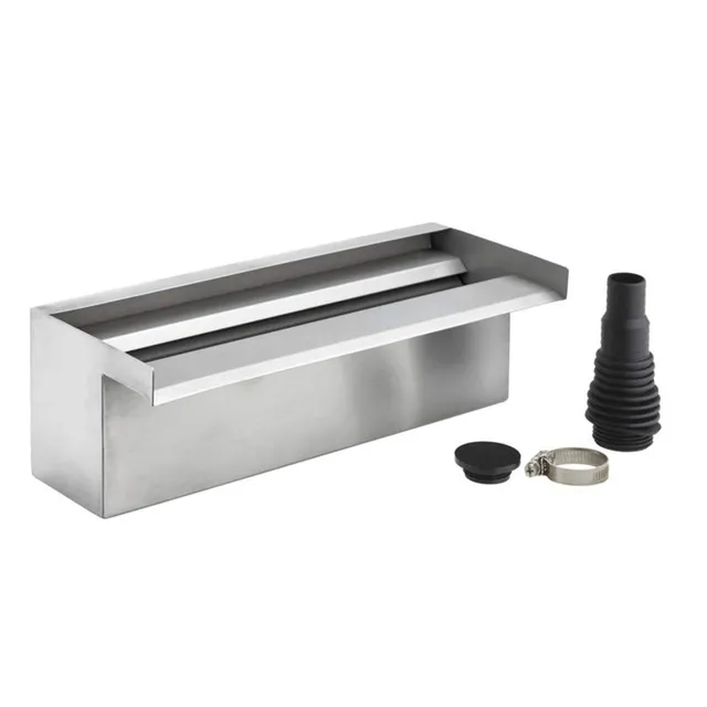 oase-waterfall-30-wasserfallsch-tte-edelstahl-30-cm image 1