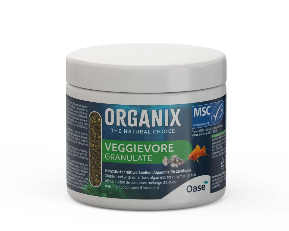 oase-organix-veggievore-granulate-175-ml-hauptfutter-f-r-pflanzenfressende-zierf image 1