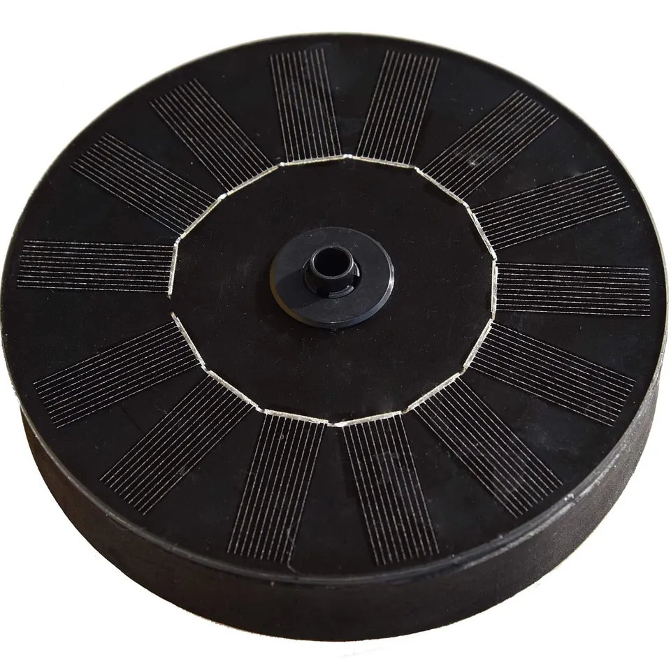 heissner-solar-insel-teichpumpen-set-ca-150-l-h-mit-7-wasserspielen image 1