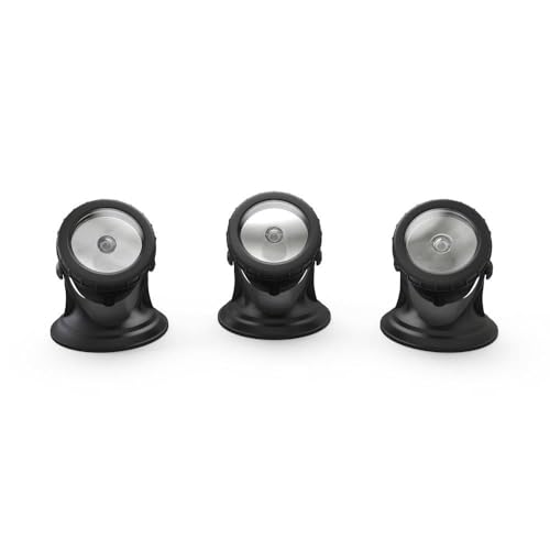 pontec-90328-pondostar-led-warm-set-3-3x-1w-teich-und-gartenscheinwerfer-warmwei image 2