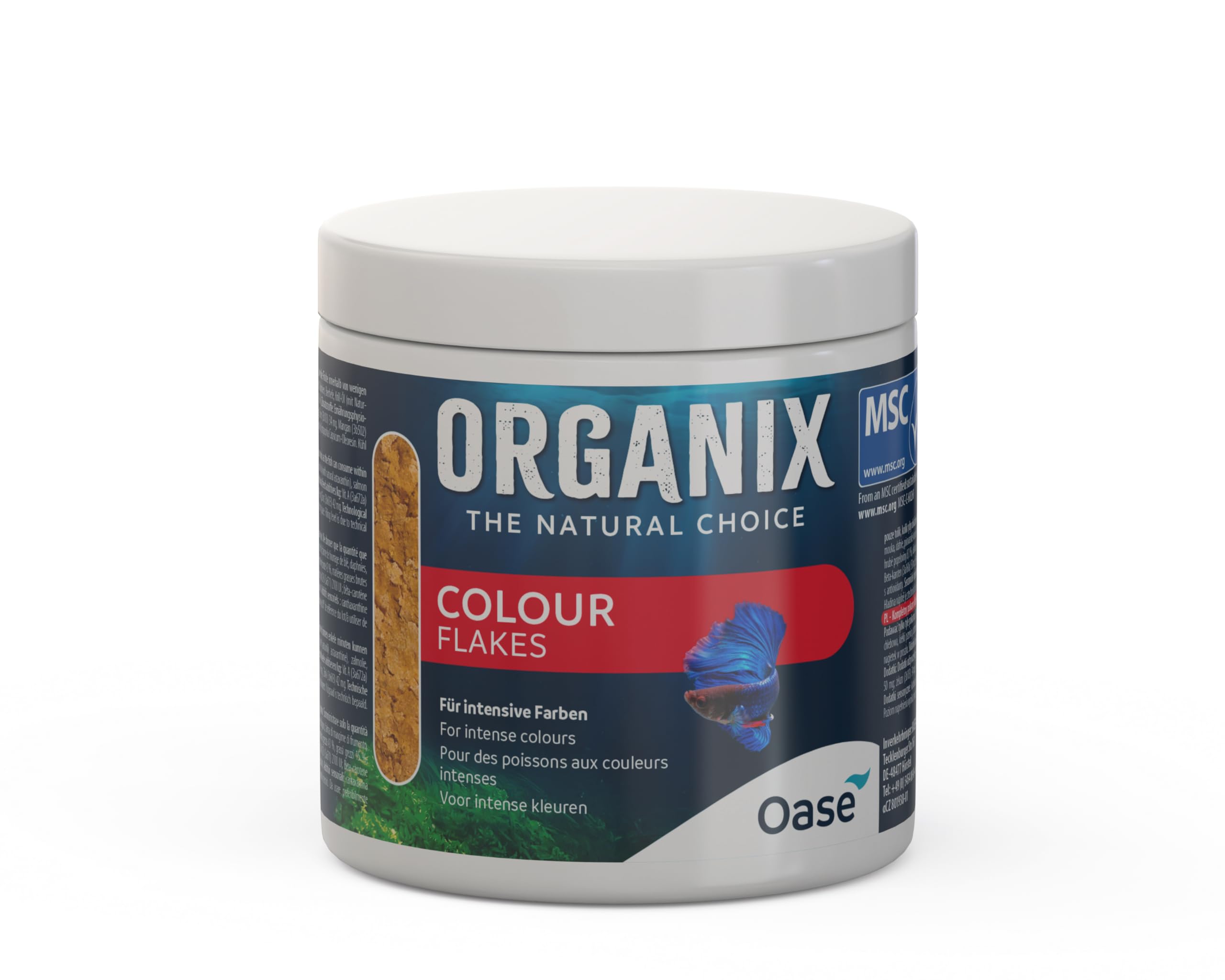 oase-organix-colour-flakes-175-ml-flockenfutter-aquarium image 3