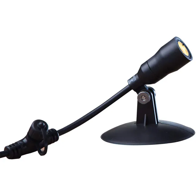 heissner-l411-00-led-smart-light-spot-1-watt-schwarz-teich-und-gartenstrahler image 1