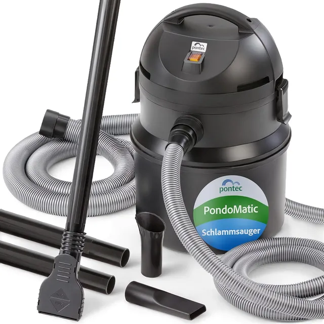 pontec-pondomatic-teichschlammsauger-1400-w-mit-30-l-tank image 1